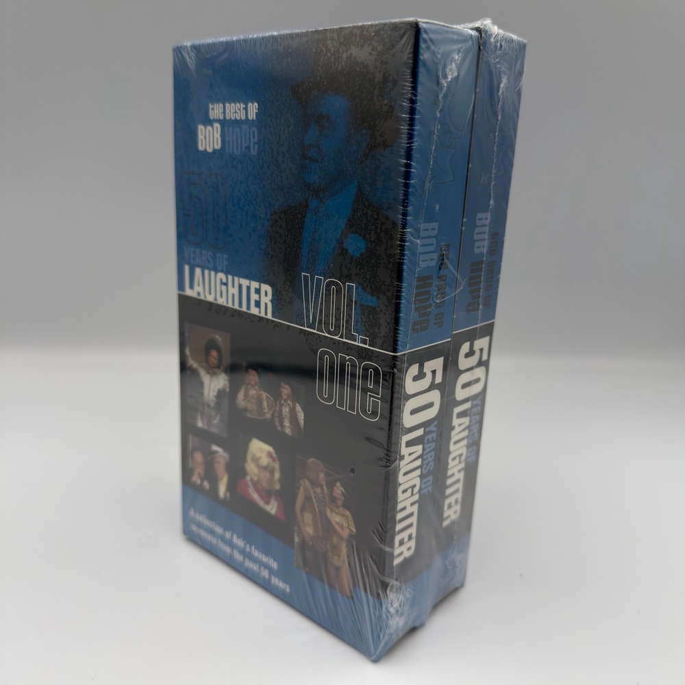 The Best of Bob Hope 50 Years of Laughter Vol 1 & 2‎ VHS Set Factory Sealed New